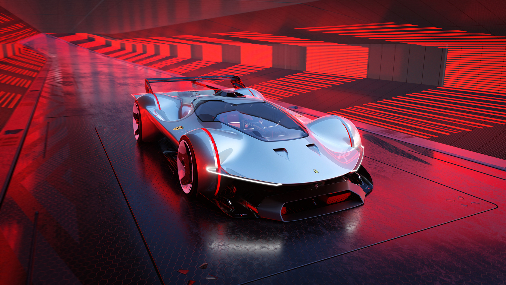 Ferrari 賽車概念作品 Vision Gran Turismo 融合了古典與現代，風格相當特別。