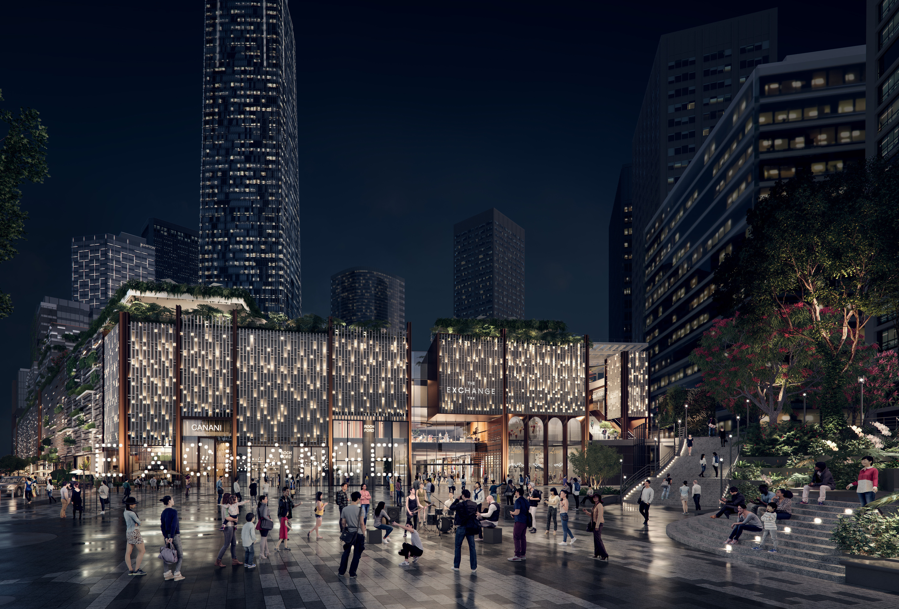 Highlight Shopping Malls: The Exchange TRX 全球亮点话题商场 - 全球最大屋顶公园