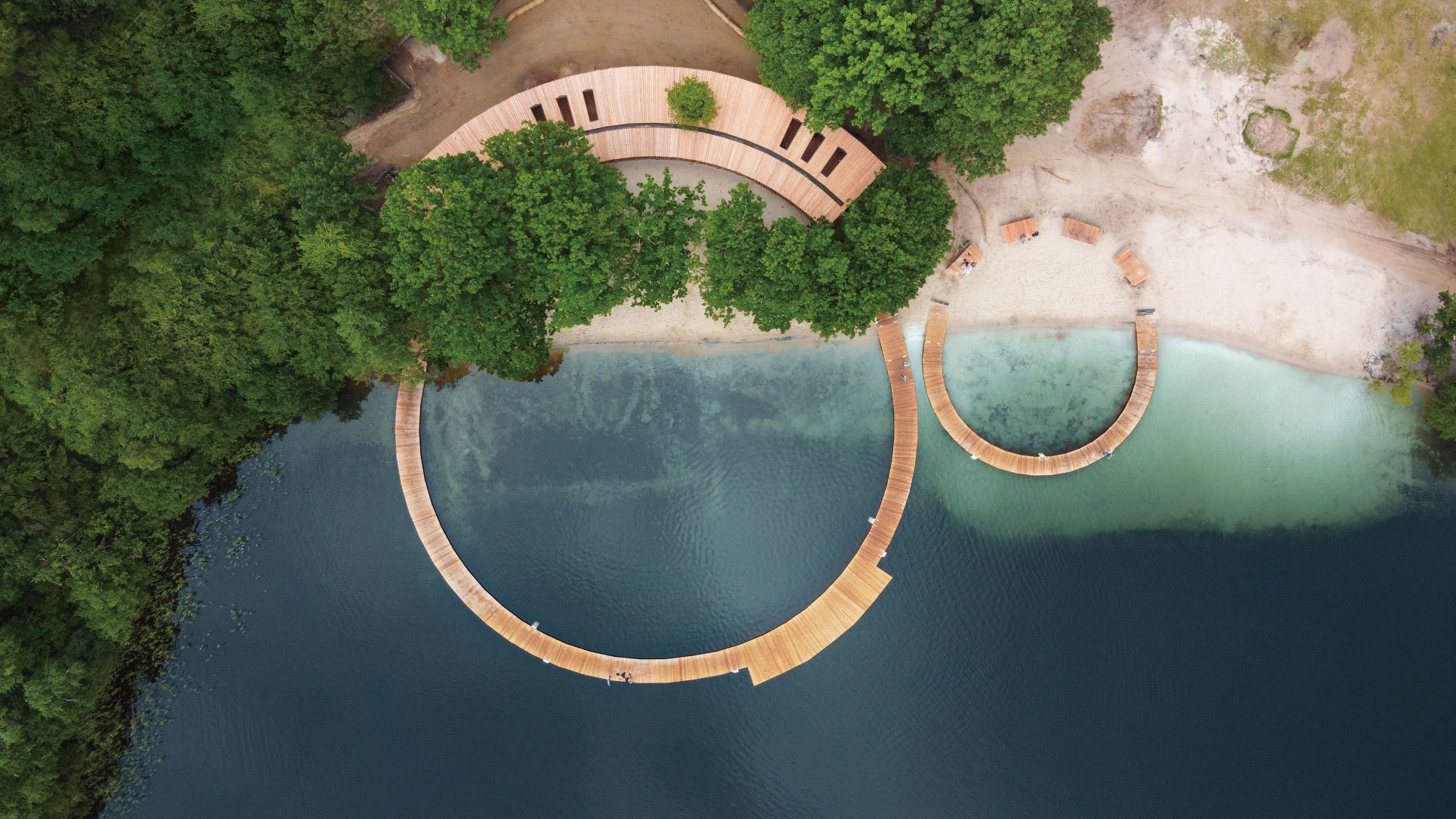 LANDSCAPE ARCHITECTURE:  EASTERN AND WESTERN BATHING RESORT 景观建筑 与环境共舞 - 与生态共生的环形浴场