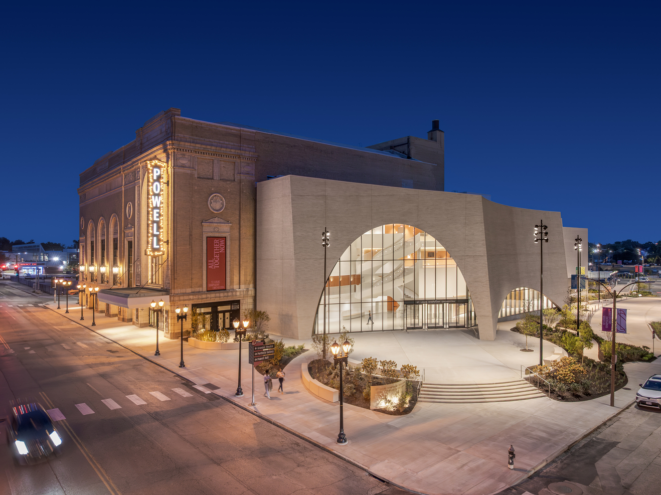 拱型开口回荡交响乐音