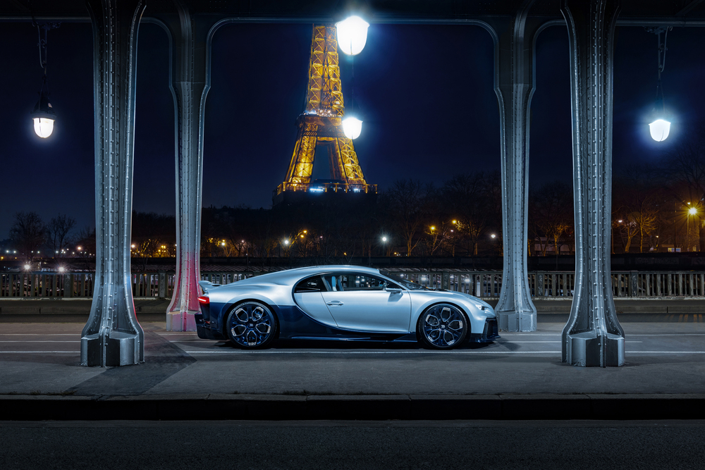 全球僅有一部的 Bugatti Chiron Profilée，收藏價值相當高。