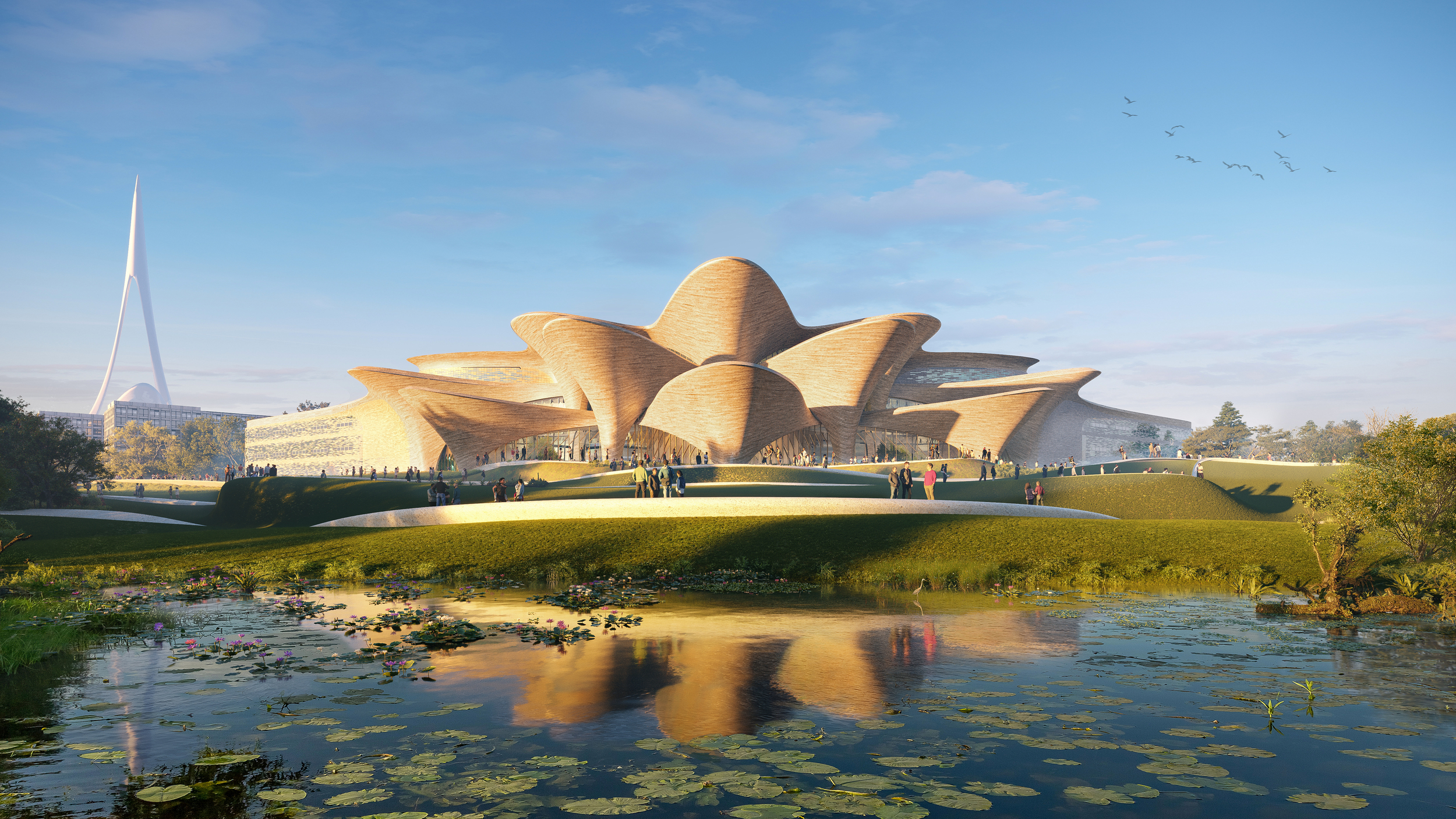 The Brick In a New Guise：Alisher Navoi International Scientific Research Centre 磚造美學新浪潮 - 以豐富幾何形式致敬傳統
