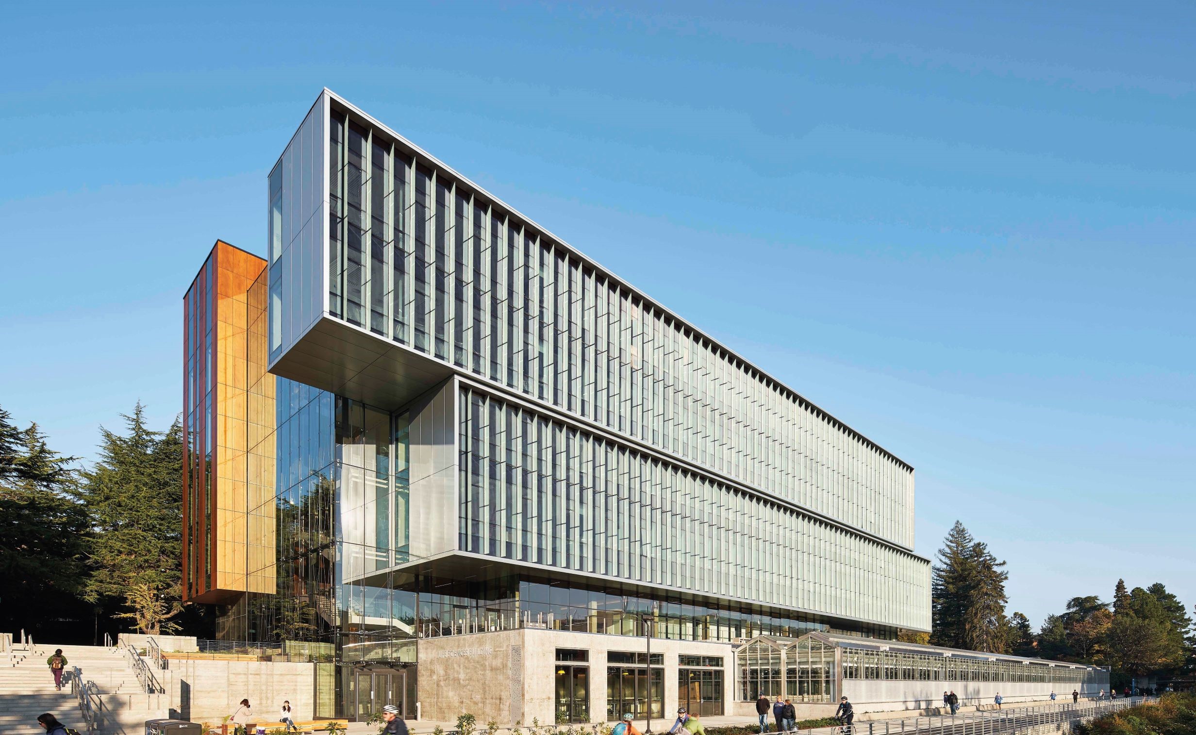 THE WORLD'S GREATEST ARCHITECTURE PROJECTS:  UNIVERSITY OF WASHINGTON, LIFE SCIENCES BUILDING 2020 最受瞩目获奖建筑 - 创新永续的校园建筑