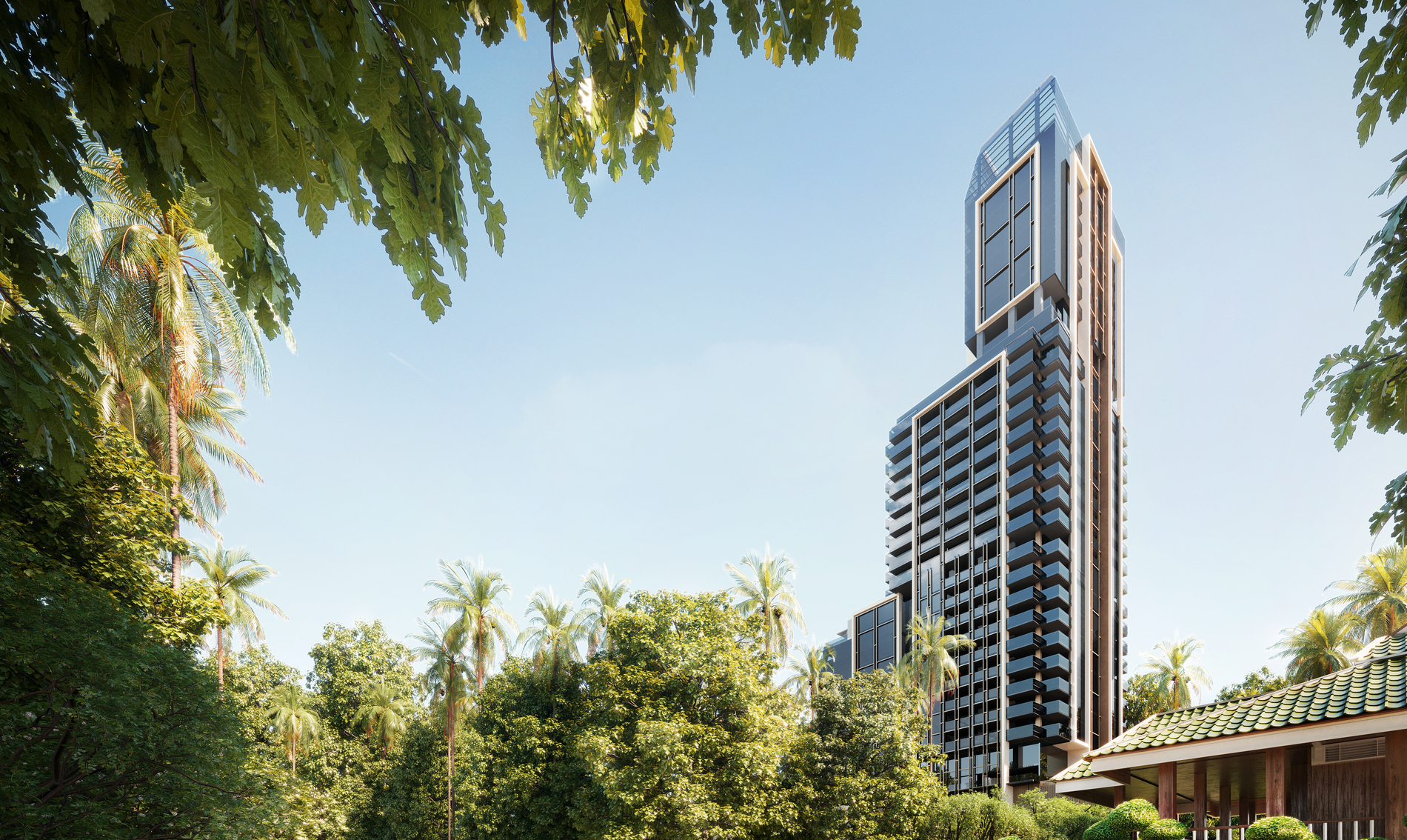 Aman Nai Lert Bangkok 拥抱 7 英亩城市绿林