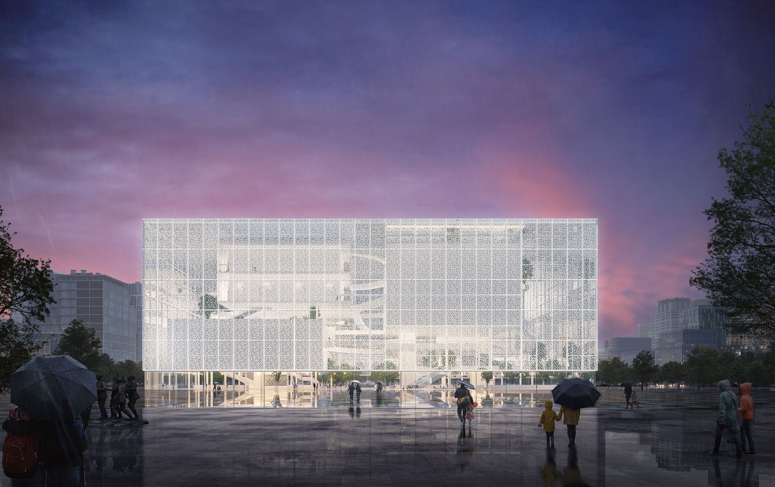 PENETRATING AESTHETIC: SHENZHEN REFORM AND OPENING-UP EXHIBITION HALL 透视建筑 - 优雅的盒中花园