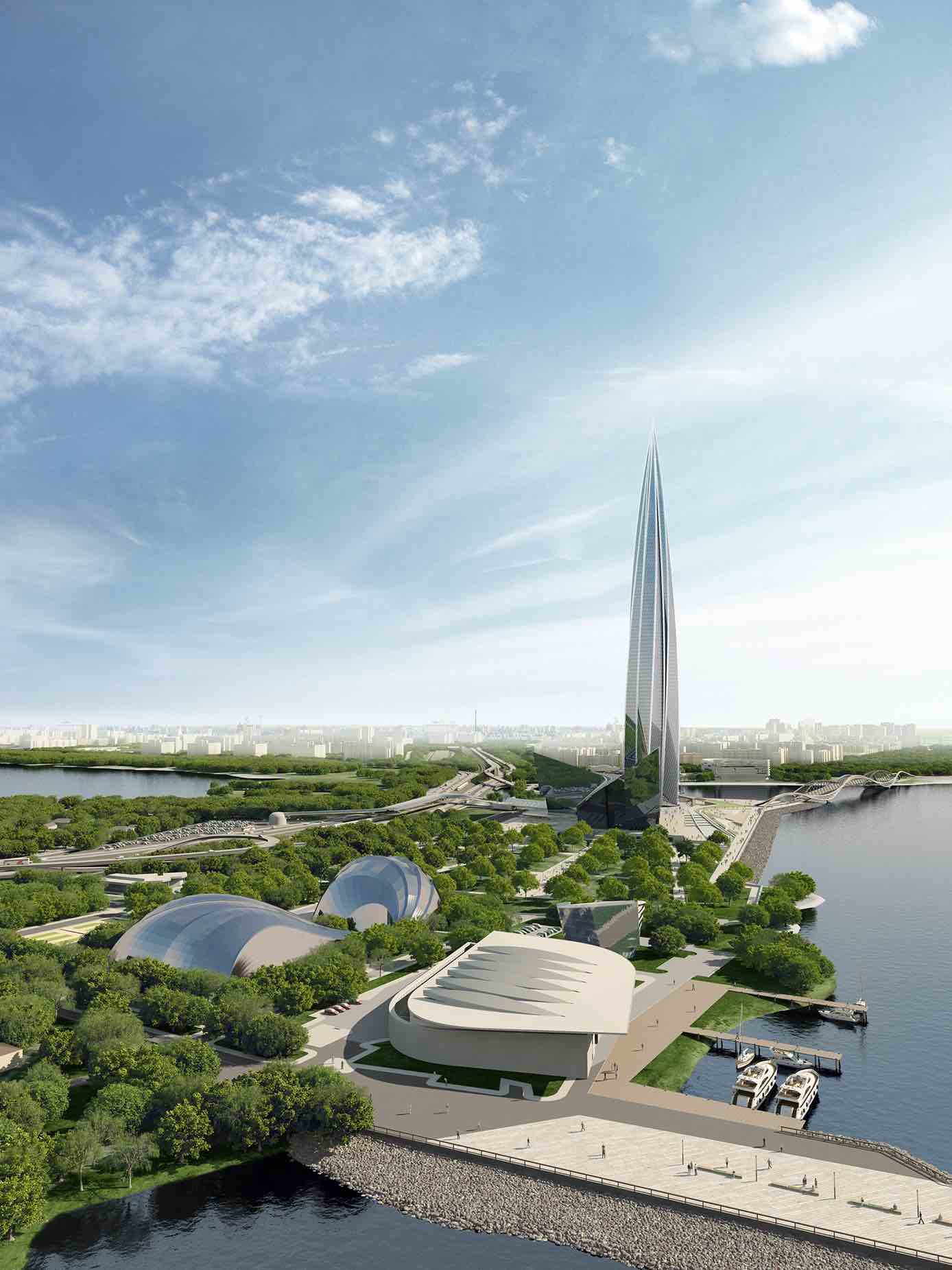 MOST ANTICIPATED NEW BUILDS IN 2018: Lakhta Center 2018 城市新地標 - 歐洲最高摩天大樓