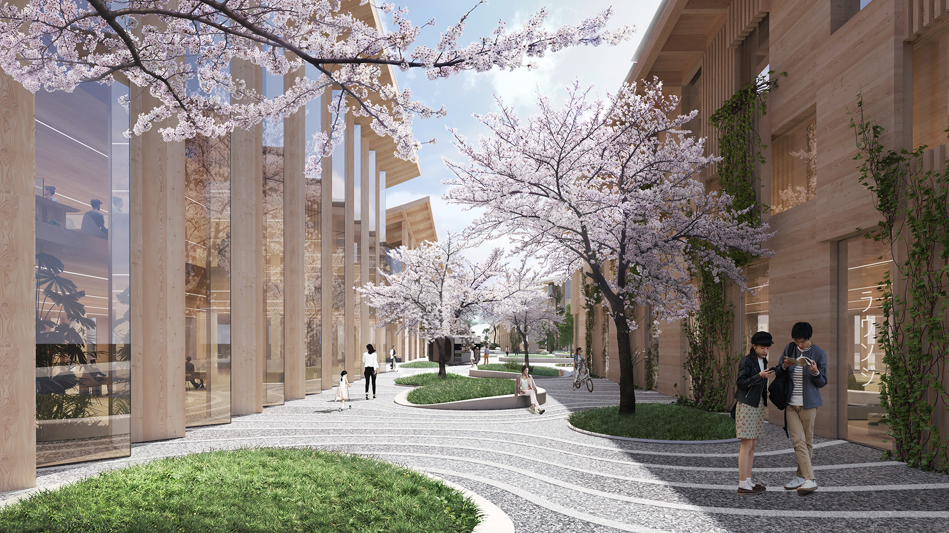 Woven City 將以木材為主要建材，來建造出一系列節能減碳的永續建築。