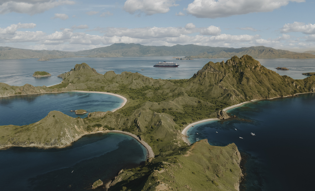 Explora Journeys 所推出的「无尽之境」环球航行，将探访 29 个国家与 63 个秘境目的地。