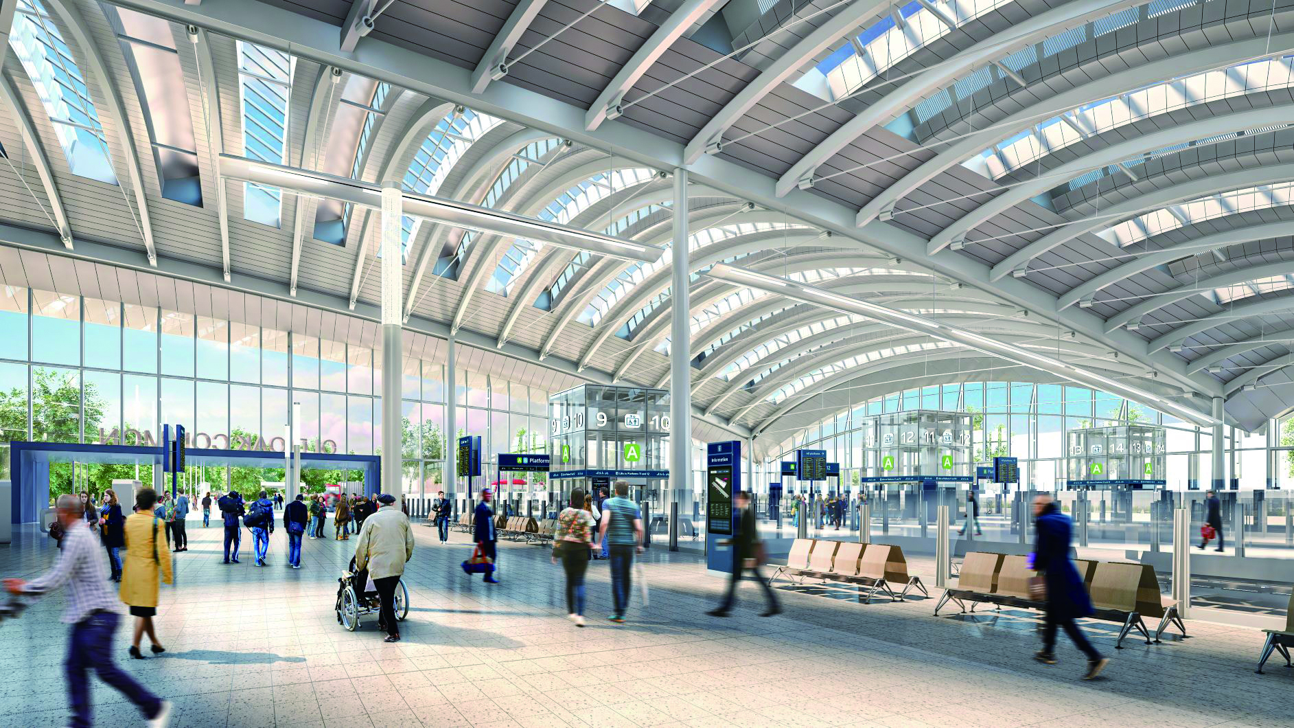 FUTURE TRANSPORTATIONC: HS2 OLD OAK COMMON 未来转运站 - 英国未来最大铁路枢纽