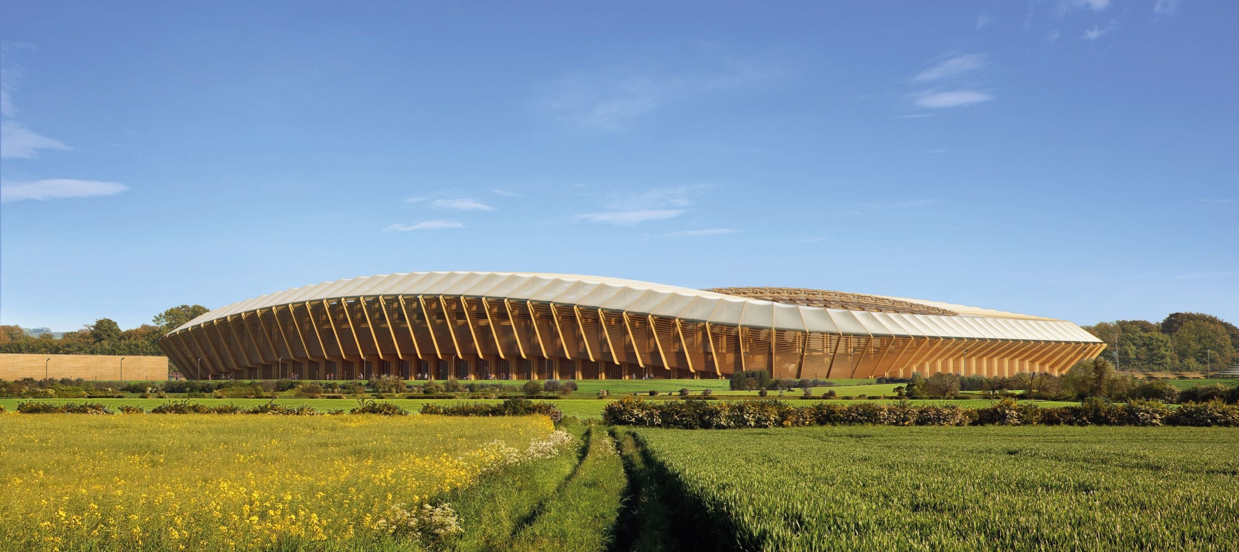 全球最環保木造足球場