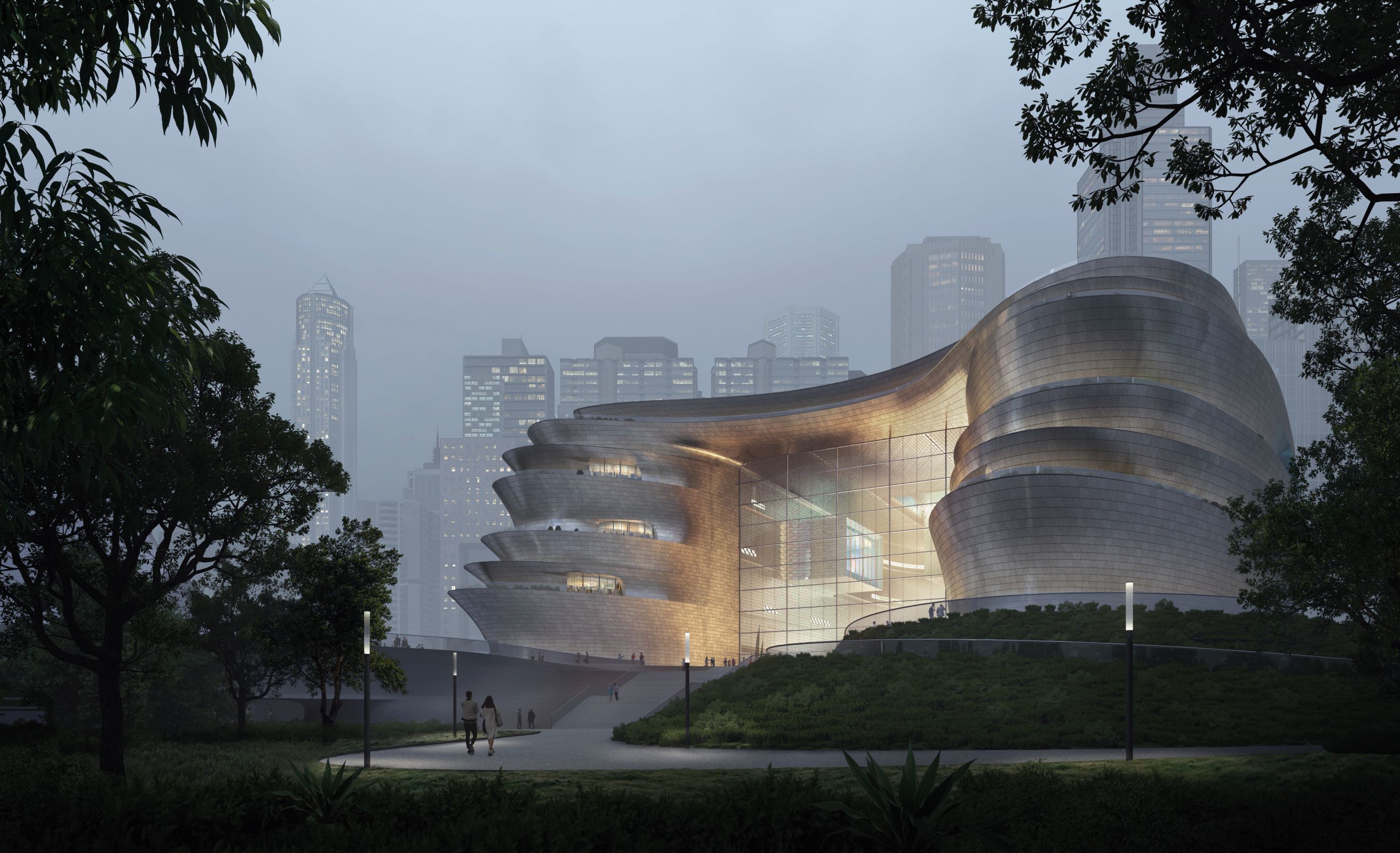 SHENZHEN SCIENCE & TECHNOLOGY MUSEUM 以U型展馆卸载未来科技