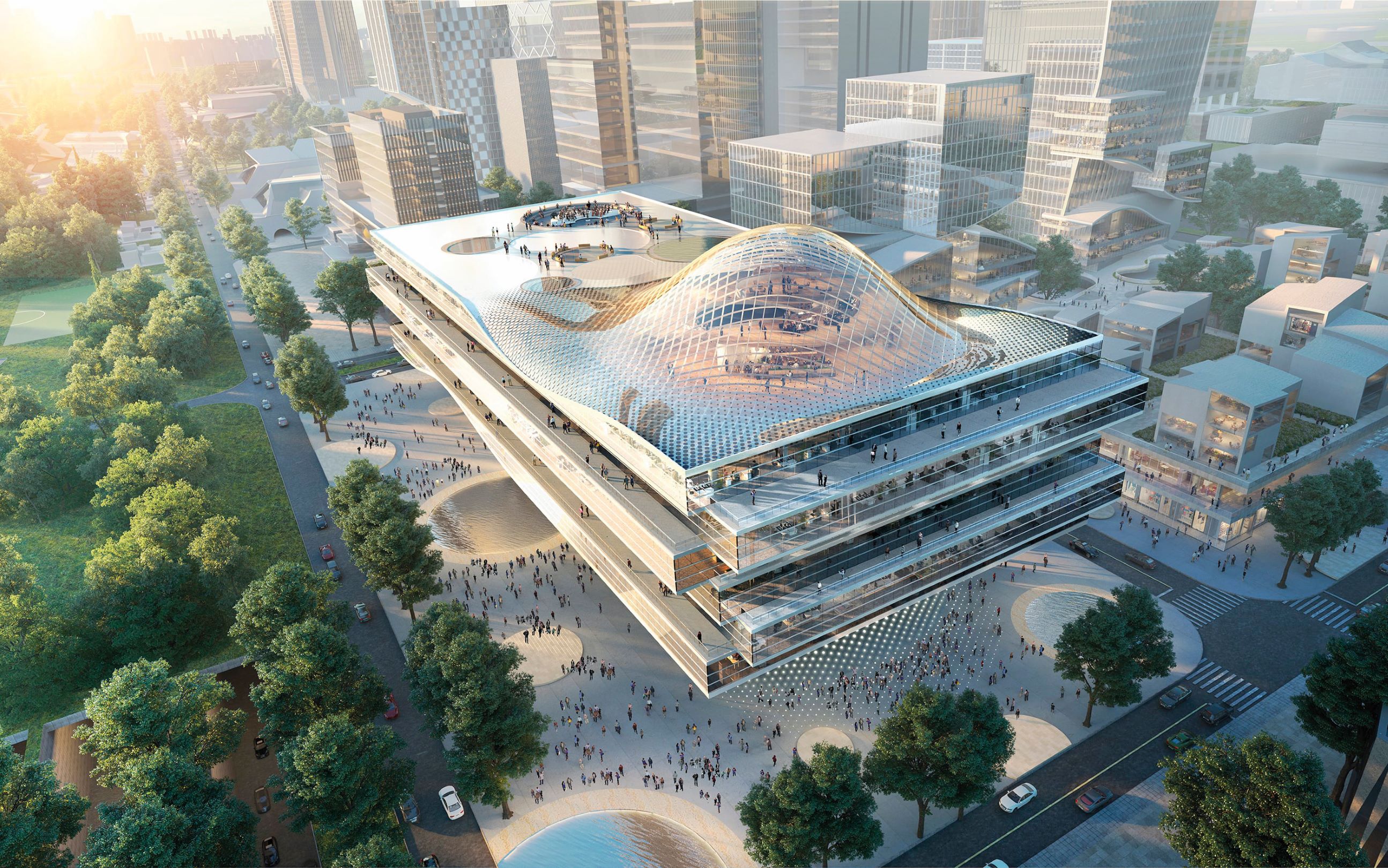 ART OF BUILDING: SHENZHEN WAVE 超越想像 建筑之艺 - 掀起浪潮的有机体建筑