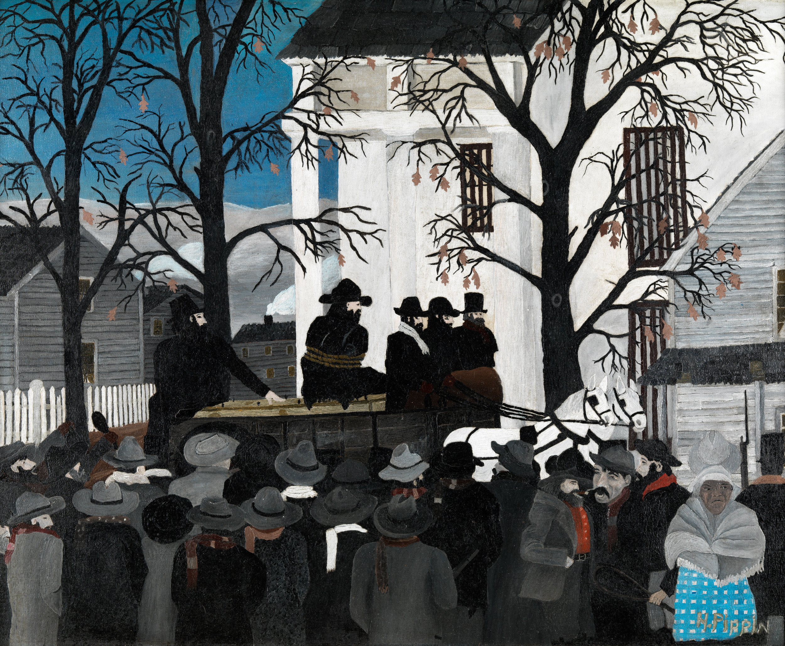 John Brown Going to HisHanging © Horace Pippin