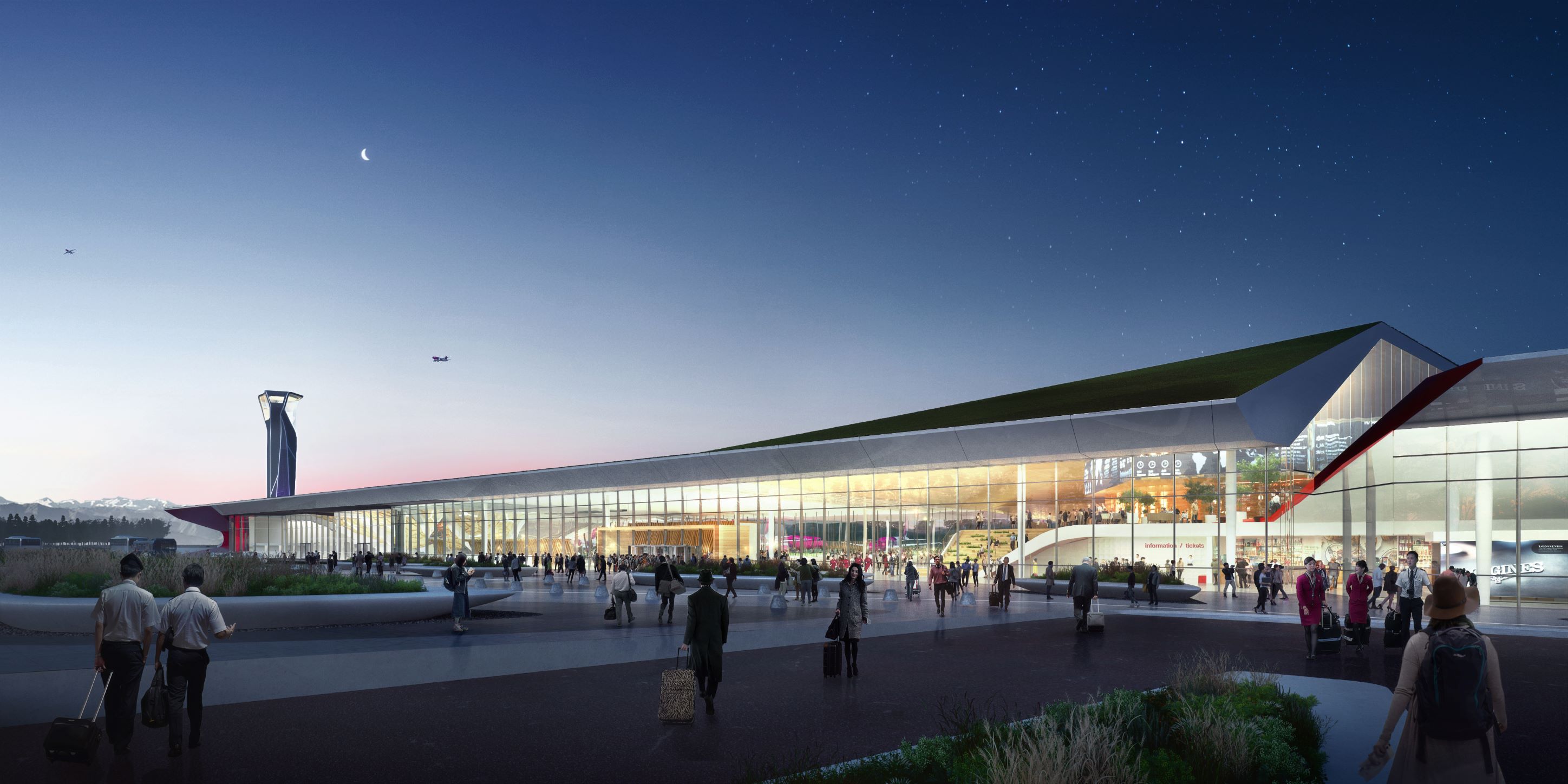 AIRPORTS OF THE FUTURE: KUTAISI INTERNATIONAL AIRPORT EXTENSION 未来机场新时代 - 在机场屋顶上赏景