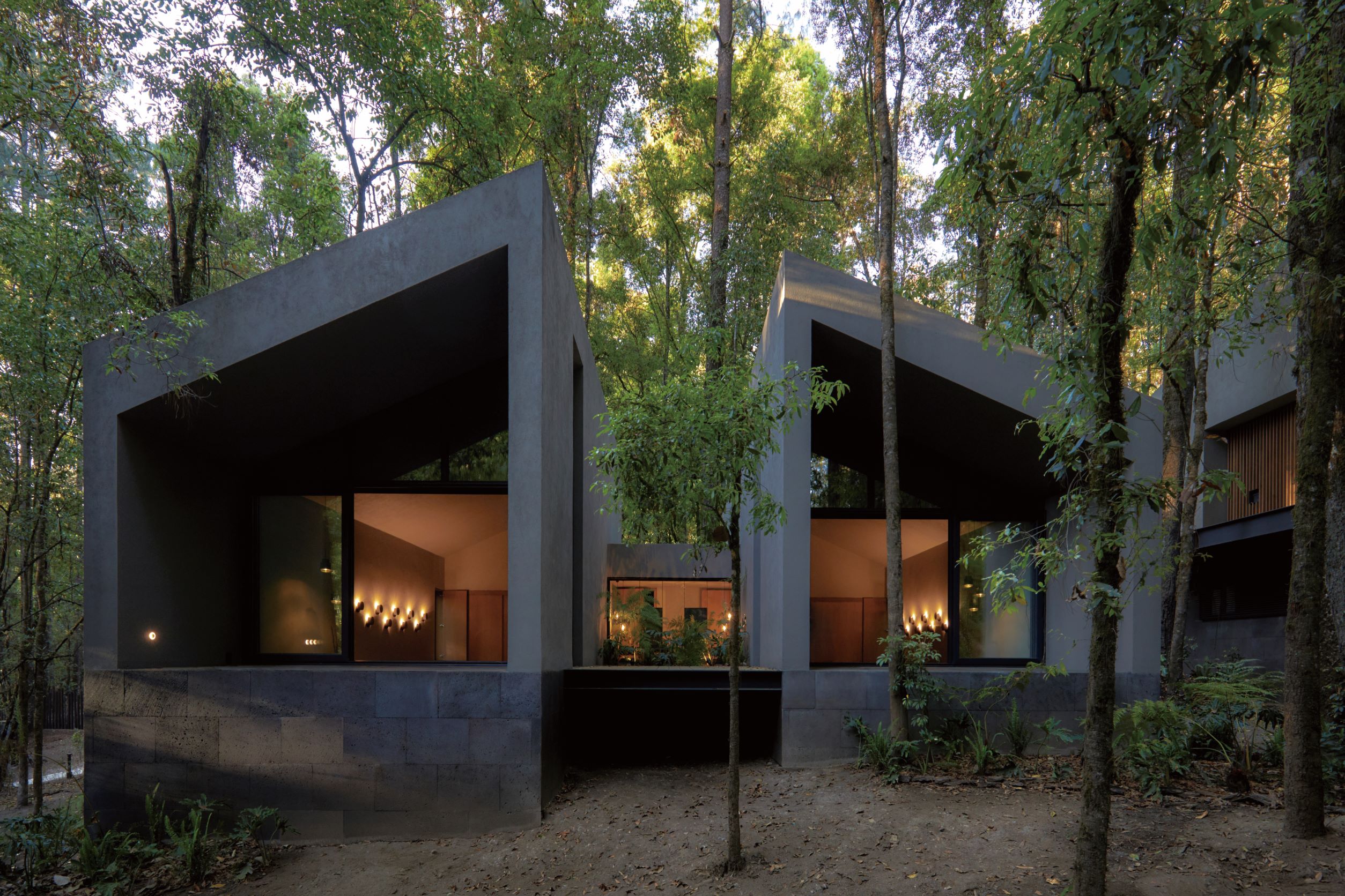 MOUNTAIN CABIN: RANCHO SAN SIMÓN 跟山一起过日子 - 火山岩森林小屋