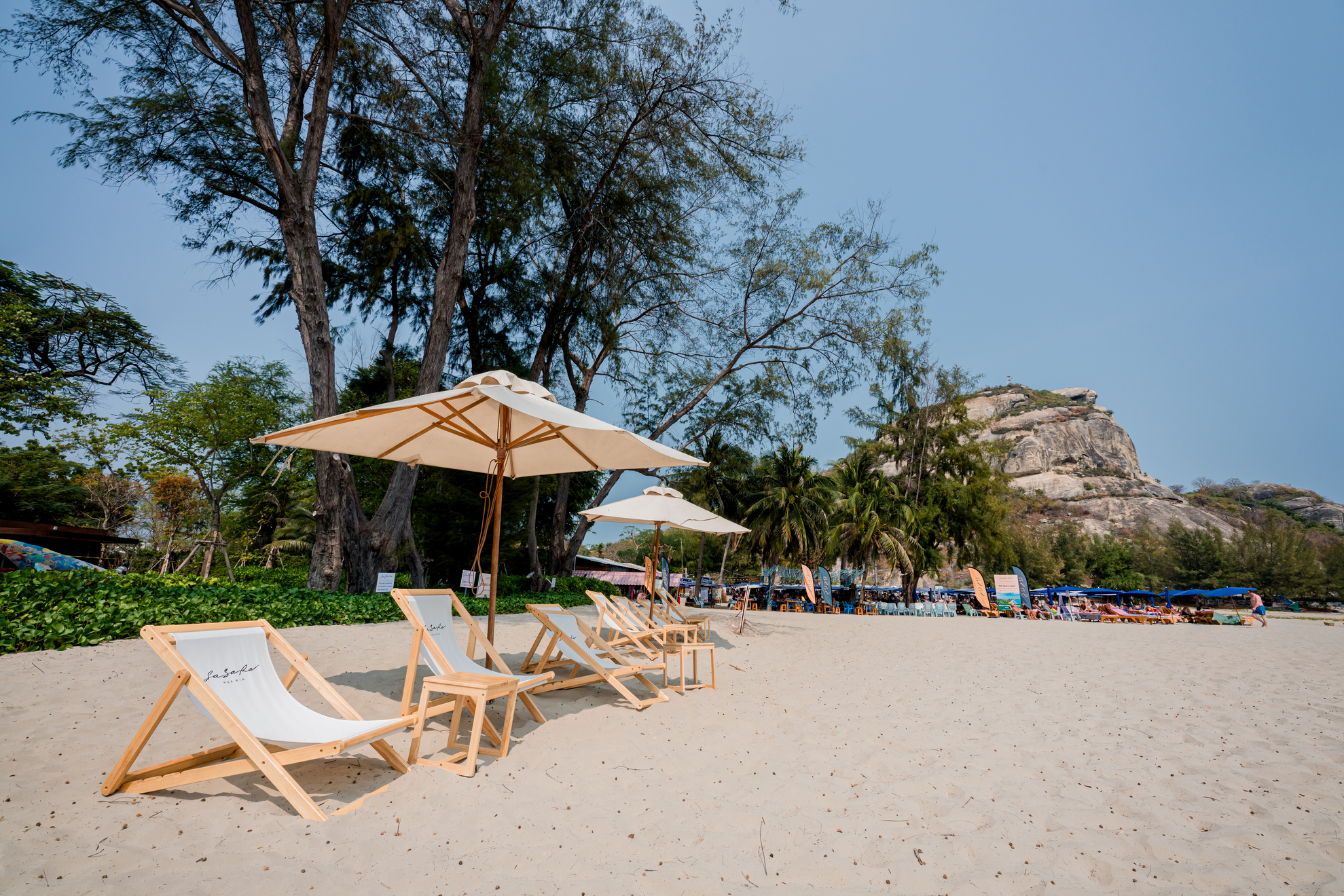 拥有 8 公里私人原始海滩的 Sasara Hua Hin。