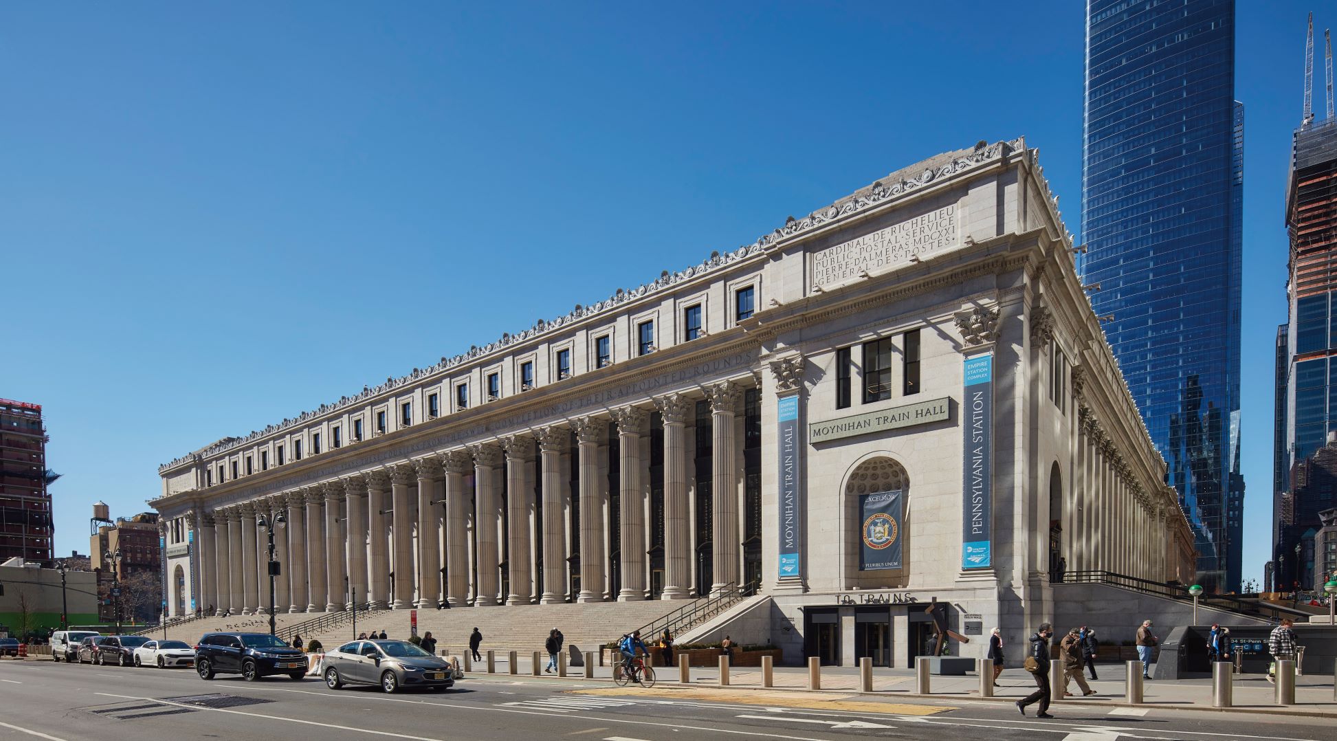 FUTURE TRANSPORTATIONC: MOYNIHAN TRAIN HALL 未来转运站 - 百年建筑变全新门户