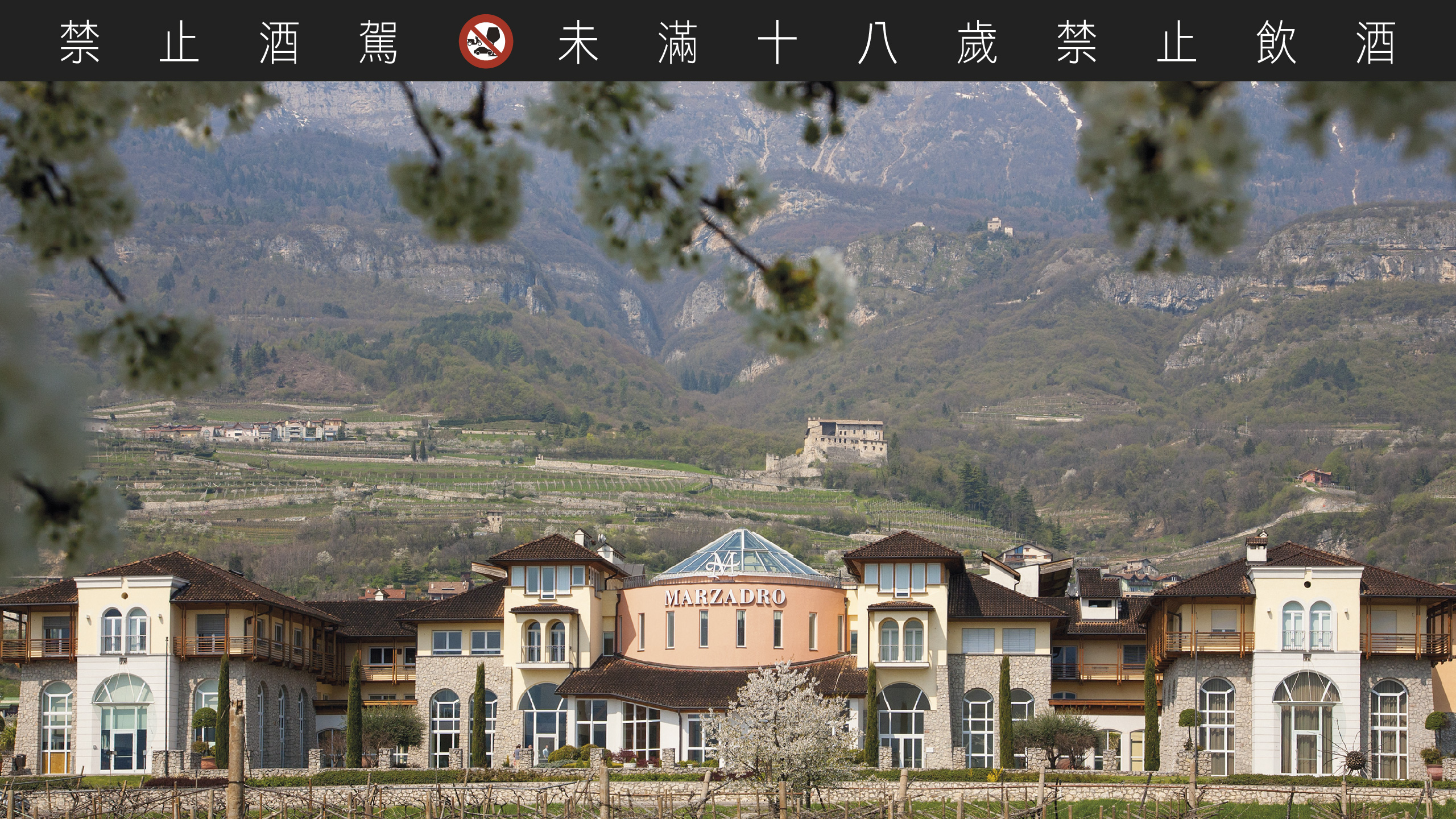 Marzadro 是位于东北义的 Grappa 专业蒸馏厂，招牌是用 4 种木桶陈年的「 Le Diciotto Lune 18 个月亮」酒款。