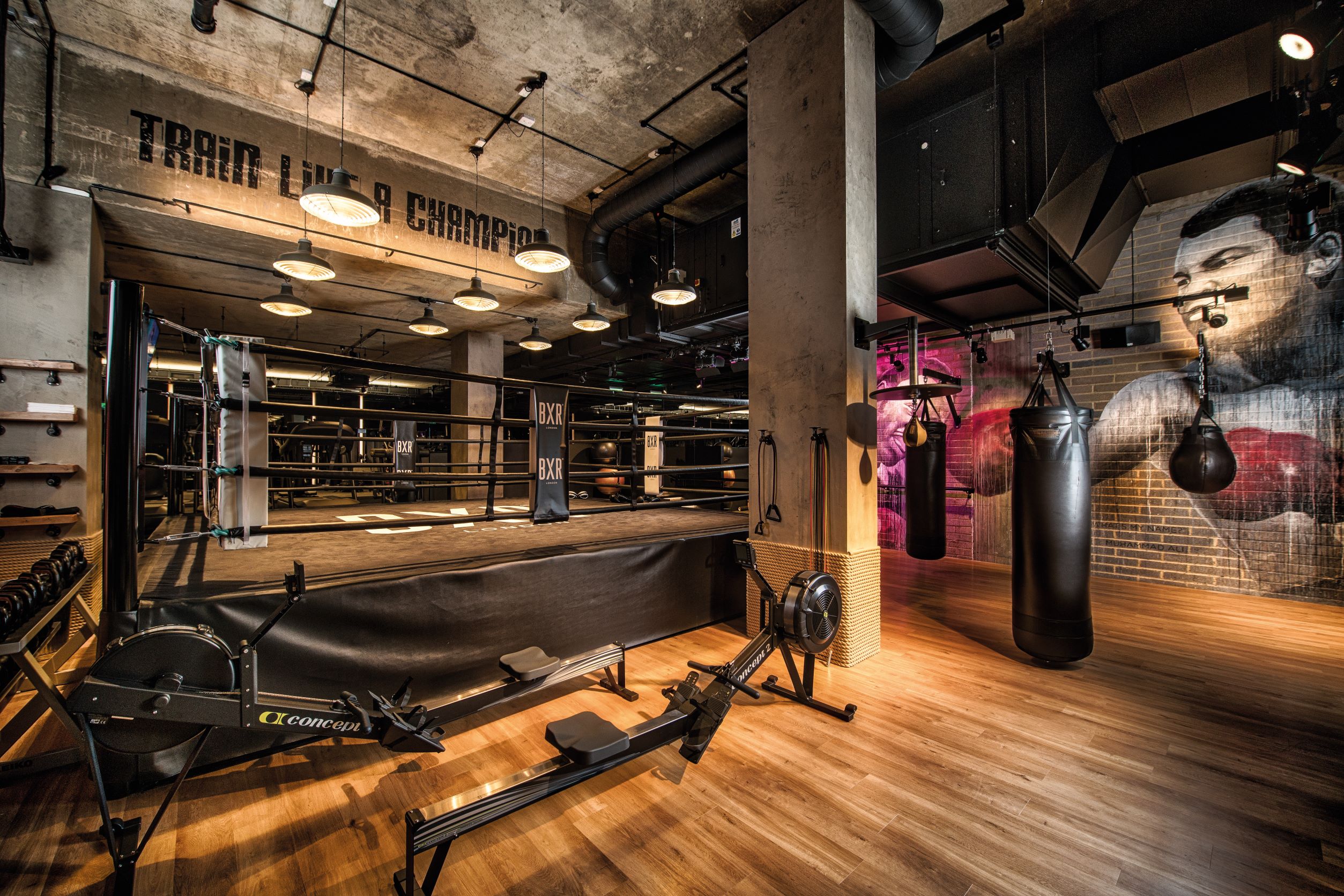 WORLD’S STYLISH AND LUXURY FITNESS CLUBS: BXR LONDON 极致健身俱乐部 - 全球首家顶级拳击健身中心