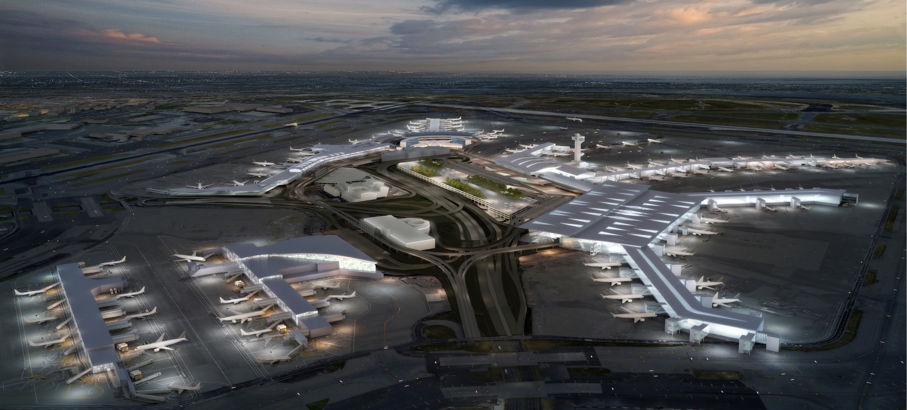 AIRPORTS OF THE FUTURE: JFK INTERNATIONAL AIRPORT 未来机场新时代 - 纽约最大机场再升级