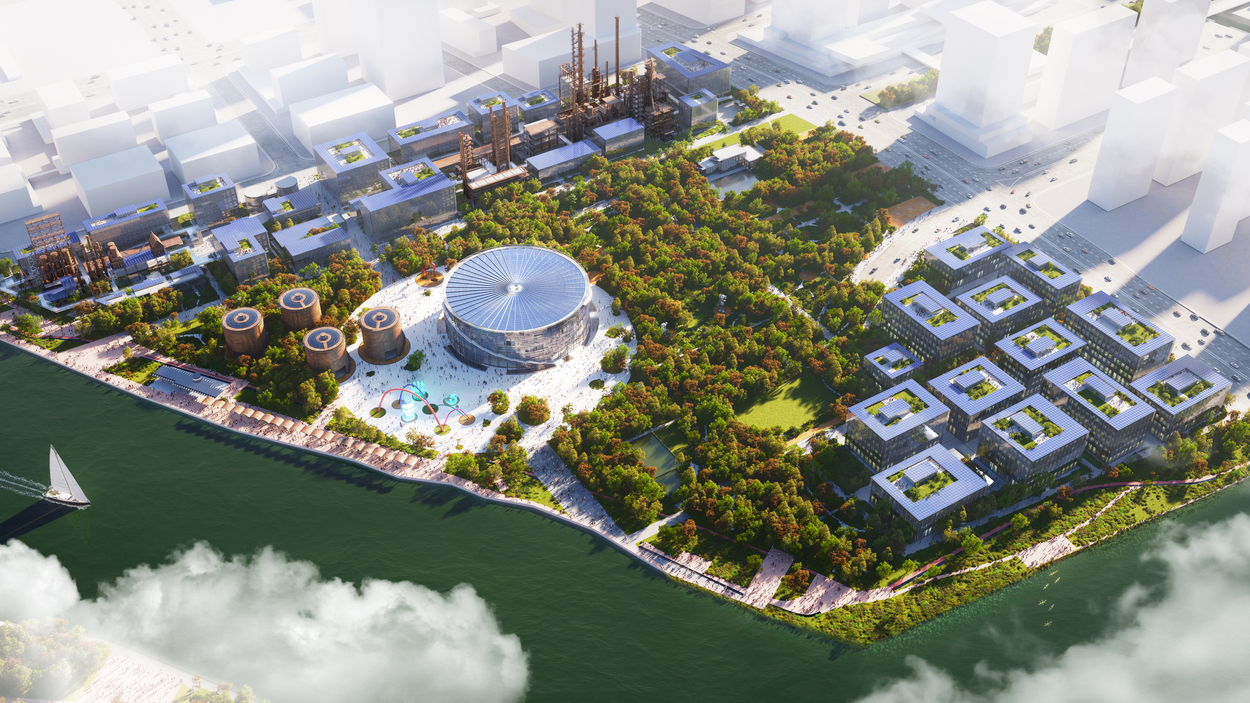 探索新公共空间能量  - 炼油厂变身艺术科技中心